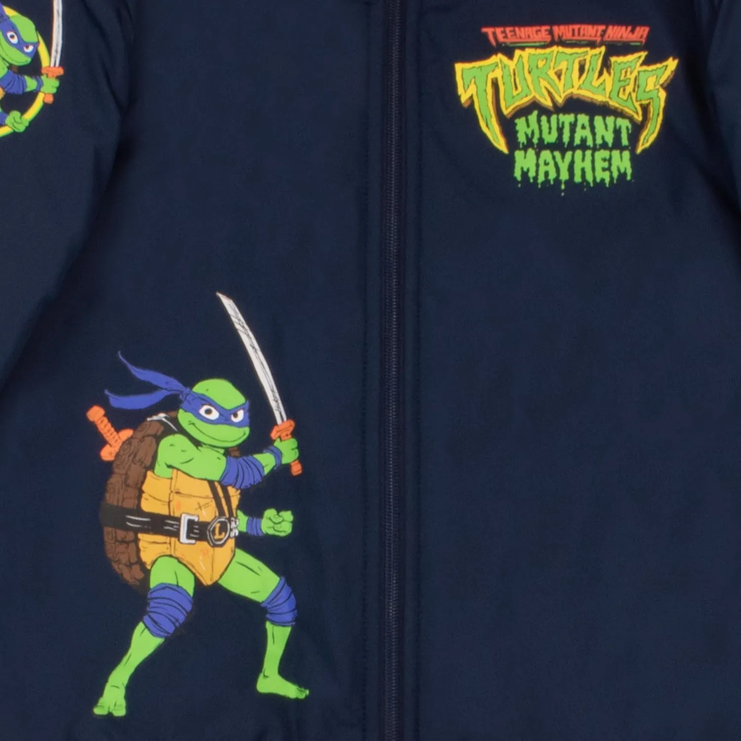Nickelodeon Teenage Mutant Ninja Turtles Varsity Bomber Jackets for Boys TMNT Coats for Kids