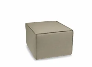 Plush Ottoman