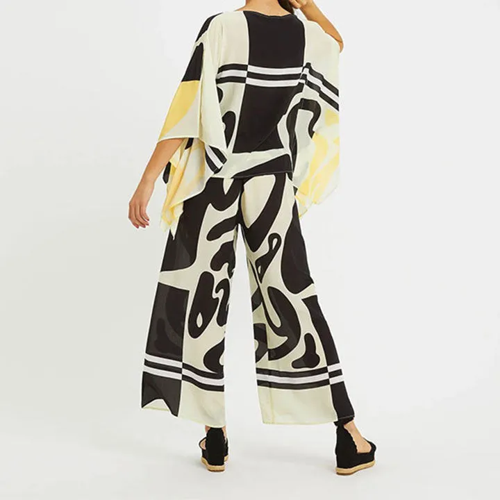 Premium Printed Kaftan Pant Cord Sets CORD007