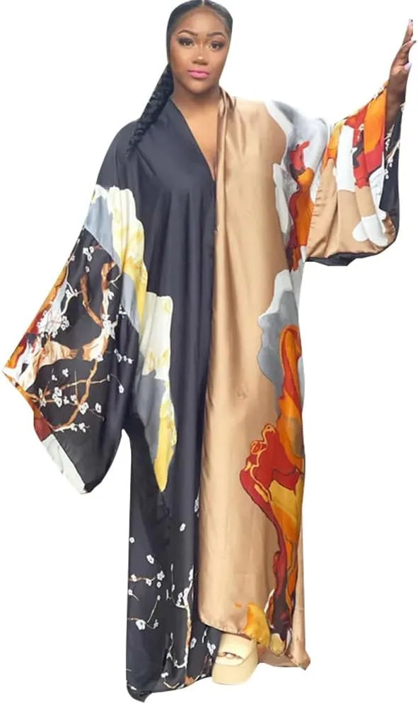 RanRui Womens Swimsuit Coverup Kimono  Beach Cover Ups for Swimwear Beach Blouse K10310