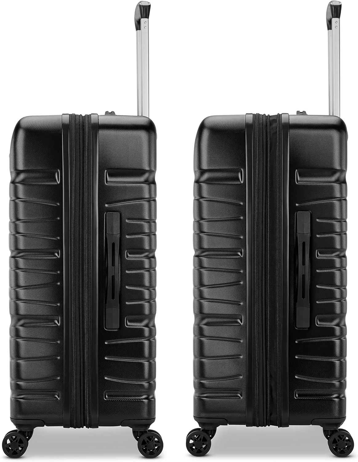Samsonite Evolve SE Hardside Expandable Luggage with Spinners | Saphir Blue | 2PC SET (Carry-on/Medium)