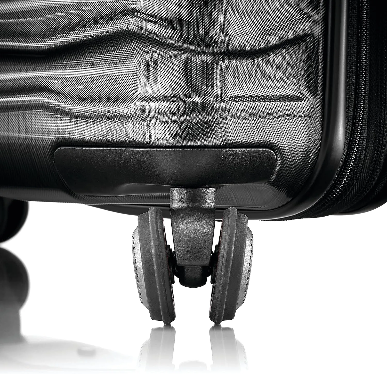 Samsonite Stryde 2 Hardside Expandable Luggage with Double Spinner Wheels, Medium Glider, Brushed Graphite