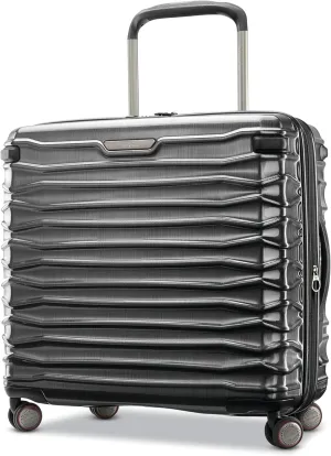 Samsonite Stryde 2 Hardside Expandable Luggage with Double Spinner Wheels, Medium Glider, Brushed Graphite
