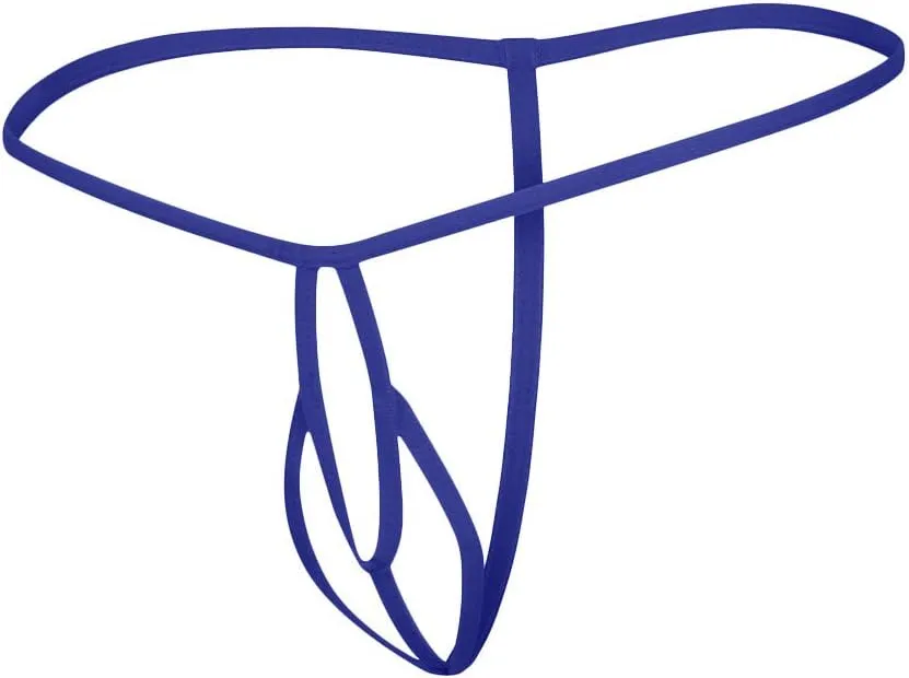 Sexy Mens Stretch Bulge Pouch Thong Bikini Briefs Underwear Underpants T-Back Tanga G-String Sexy Low Rise Bulge Thong