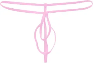 Sexy Mens Stretch Bulge Pouch Thong Bikini Briefs Underwear Underpants T-Back Tanga G-String Sexy Low Rise Bulge Thong