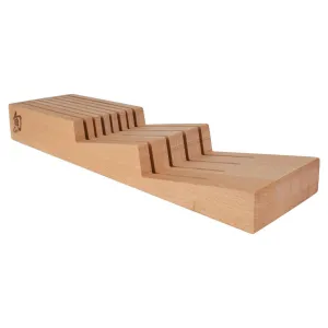 Shun In-Drawer Knife Tray 7-Slot w/ Shun Logo