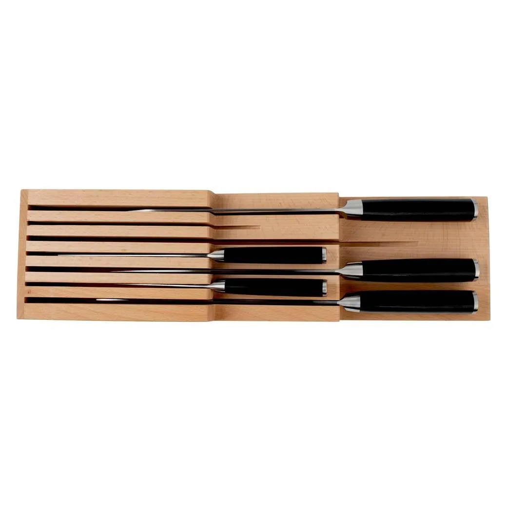 Shun In-Drawer Knife Tray 7-Slot w/ Shun Logo