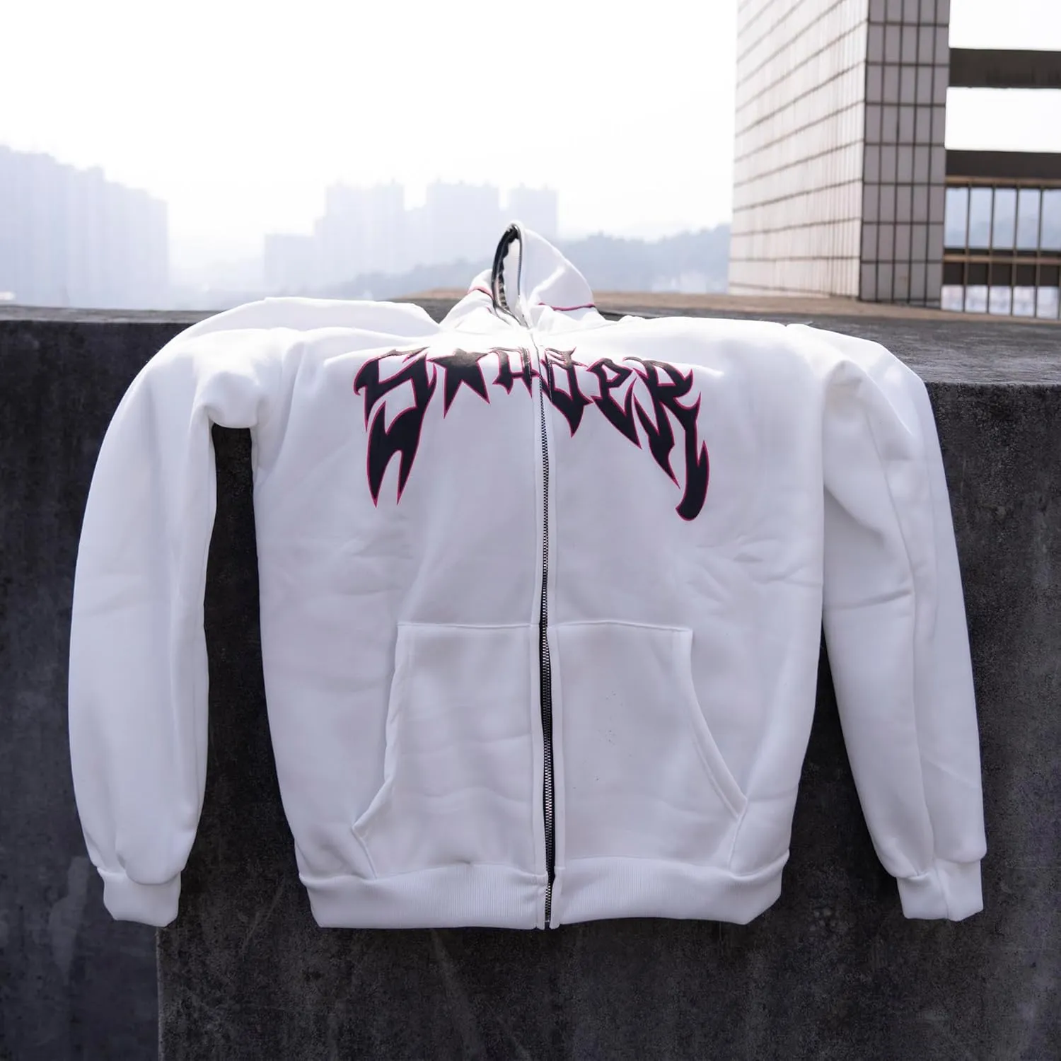 Spider Full Zip Hoodies Y2K Graphic Hoodie Oversized Hip Hop Streetwear Hoodies for Men Women Grunge Jacket