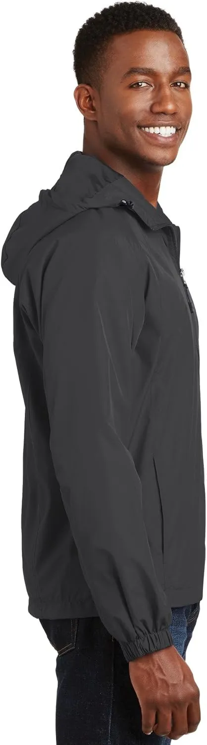 SPORT-TEK Men's Hooded Raglan Jacket