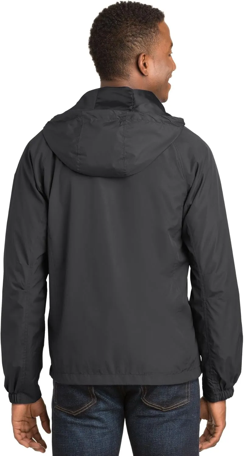 SPORT-TEK Men's Hooded Raglan Jacket