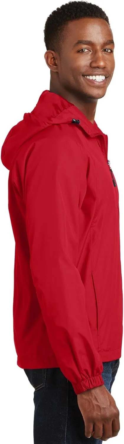 SPORT-TEK Men's Hooded Raglan Jacket