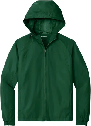 SPORT-TEK Men's Hooded Raglan Jacket