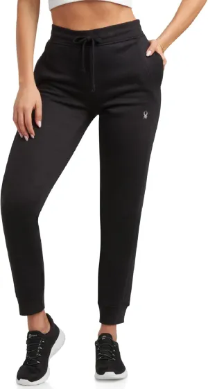 Spyder Women's Athletic Jogger Sweatpants - Soft Stretch Fleece High Waisted Joggers with Pockets (S-XL, Plus Sizes 1X-3X)