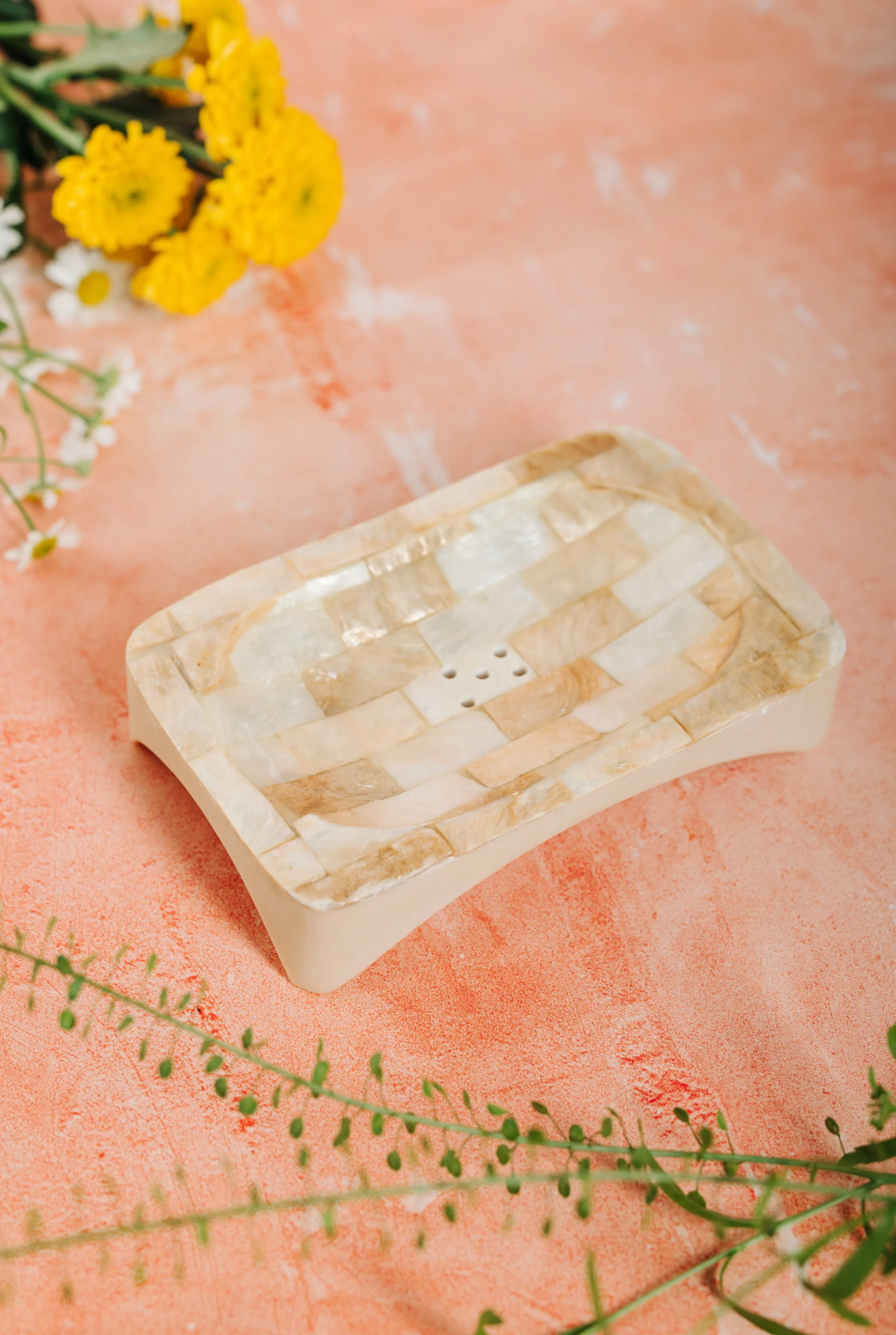 Square Shell Soap/Trinket Dish (SWT 073)
