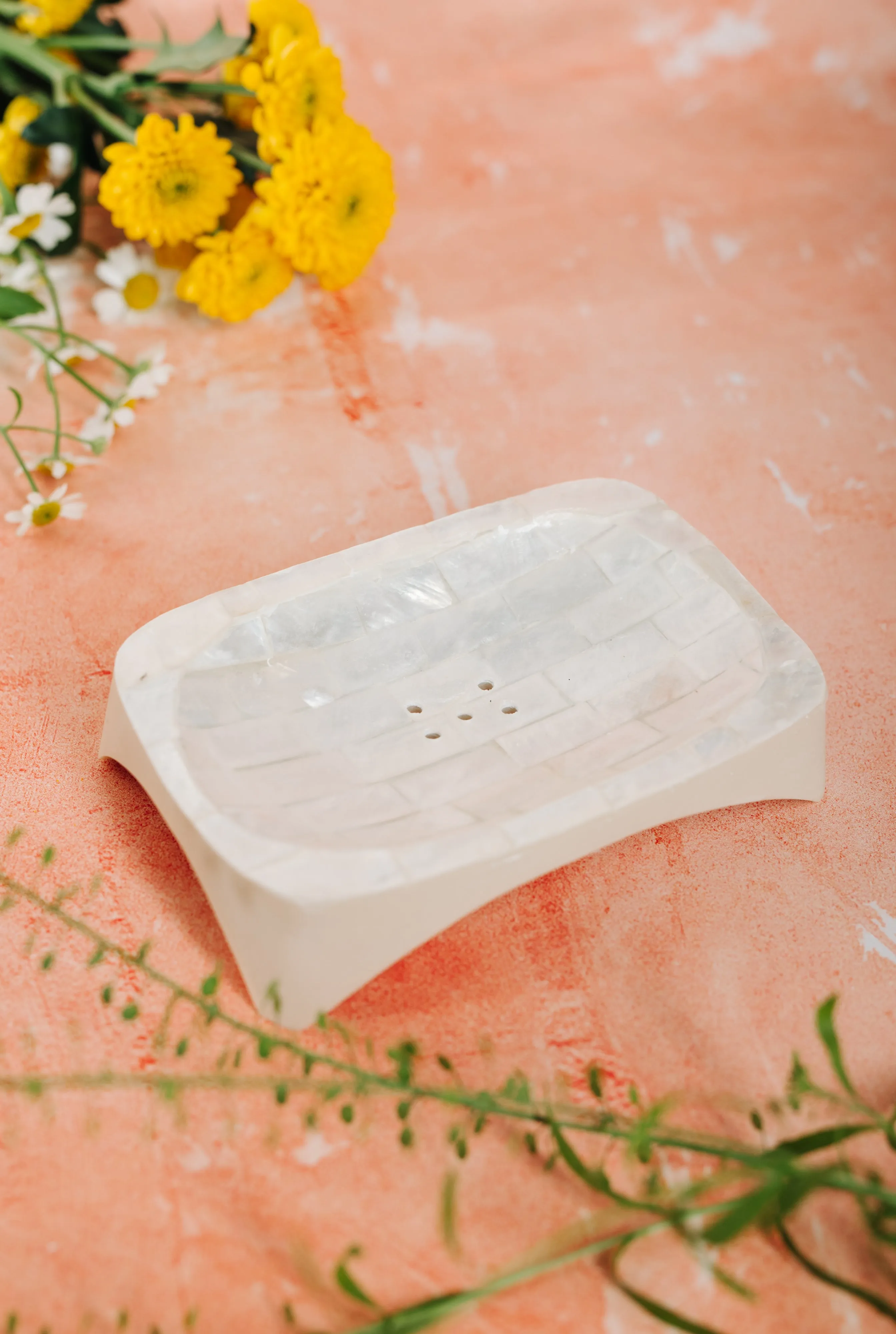 Square Shell Soap/Trinket Dish (SWT 073)