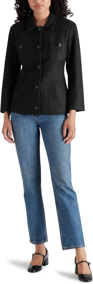 Steve Madden Apparel Women's EPONINE Blazer Black