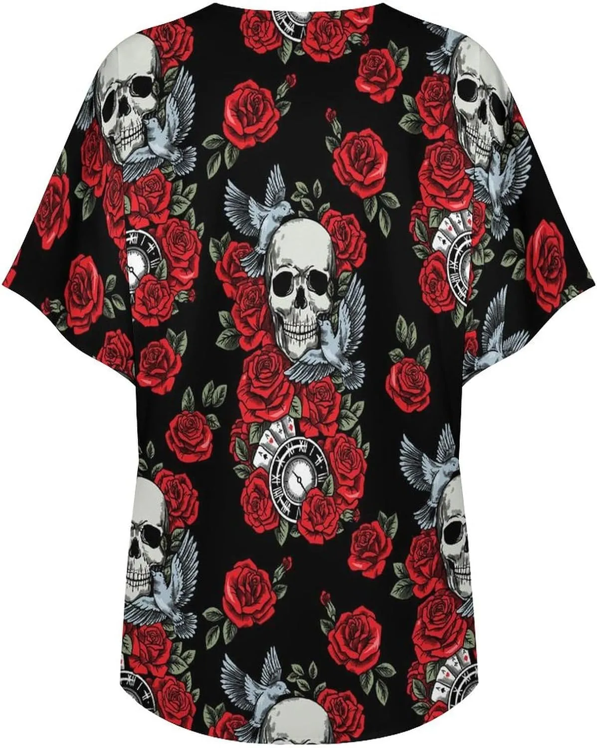 Summer Casual Short Sleeve Beach Kimono Coverup, Loose Fit Blouse Top Fashion Open Front Cardigan