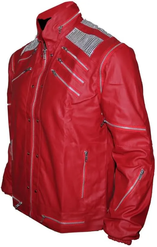 Thrilerd By Beatt it Song Jacket - Legend Rockstar Faux Leather Jacket Cosplay Costume Collection