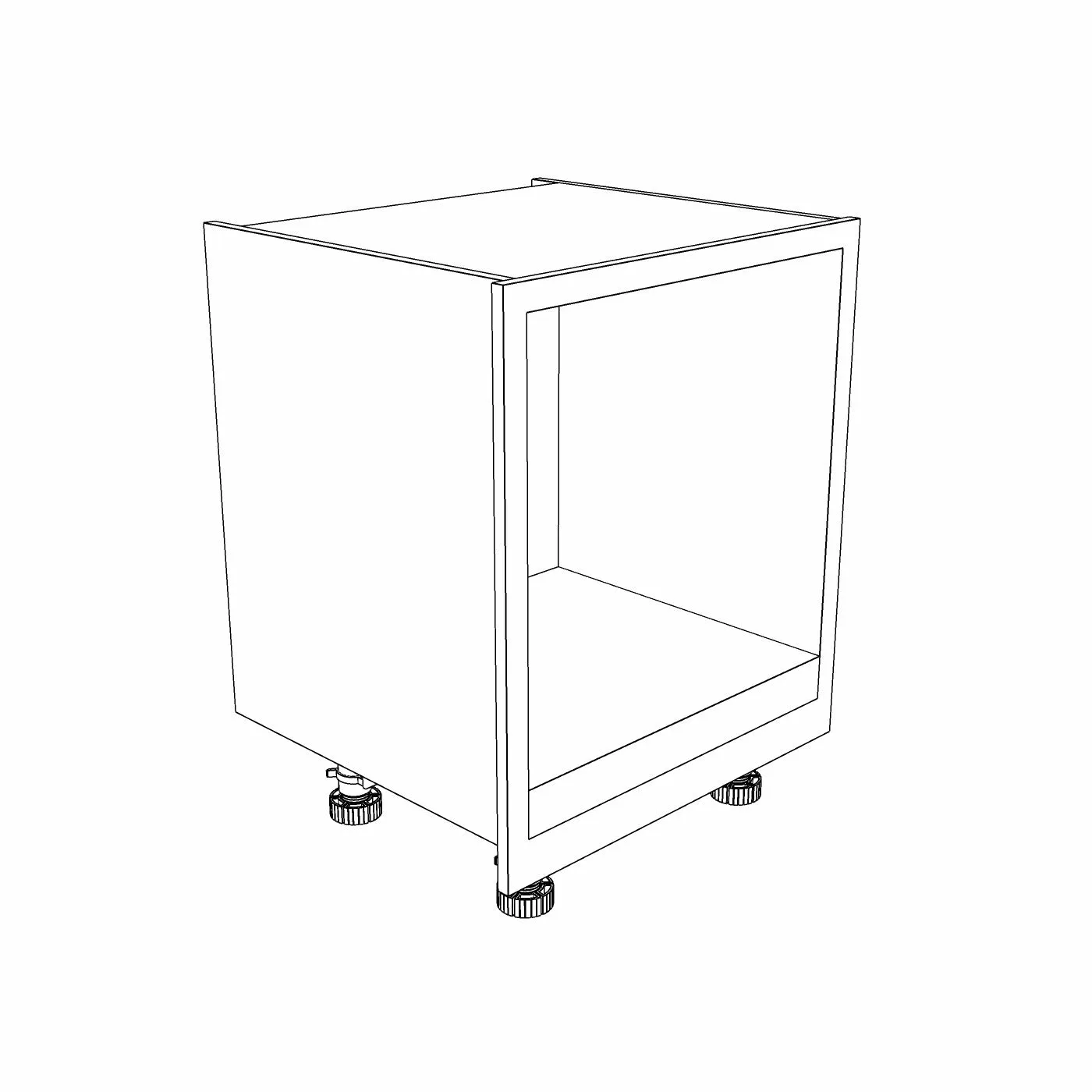 Undercounter Single Oven Housing