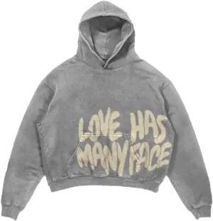 Unisex Y2K Colorful Sweatshirt Hip Hop Letter Print Oversize Hoodie Casual Baggy Harajuku Gothic Pullover Hoodie