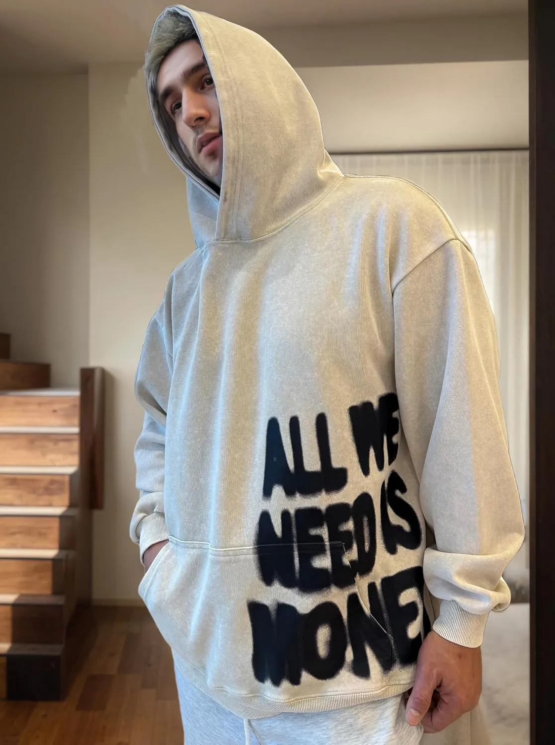 Unisex Y2K Colorful Sweatshirt Hip Hop Letter Print Oversize Hoodie Casual Baggy Harajuku Gothic Pullover Hoodie