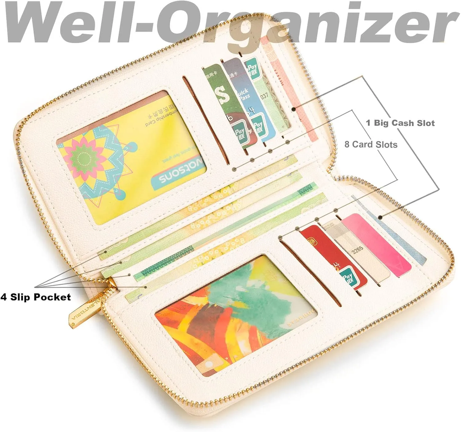 Valentoria Small Crossbody Bag Cell Phone Purse Wallet Leather Card Clutch Handbag for Women