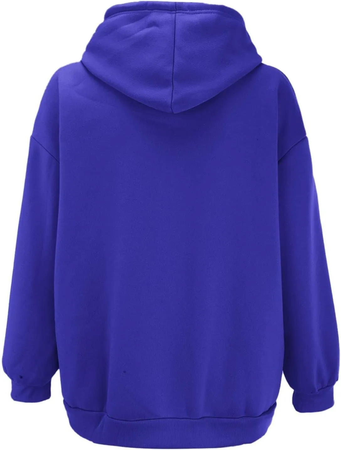 Womens Hoodie Y2K Zip Up Long Sleeve Oversized Sweatshirts Fleece Workout Jacket Pockets 2024 Fall Outfits Trendy Tops