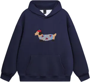 Womens Oversized Hoodies Fall Hooded Sweatshirt Solid Cute Warm Cotton Couples Hoodie Pullover with Pocket