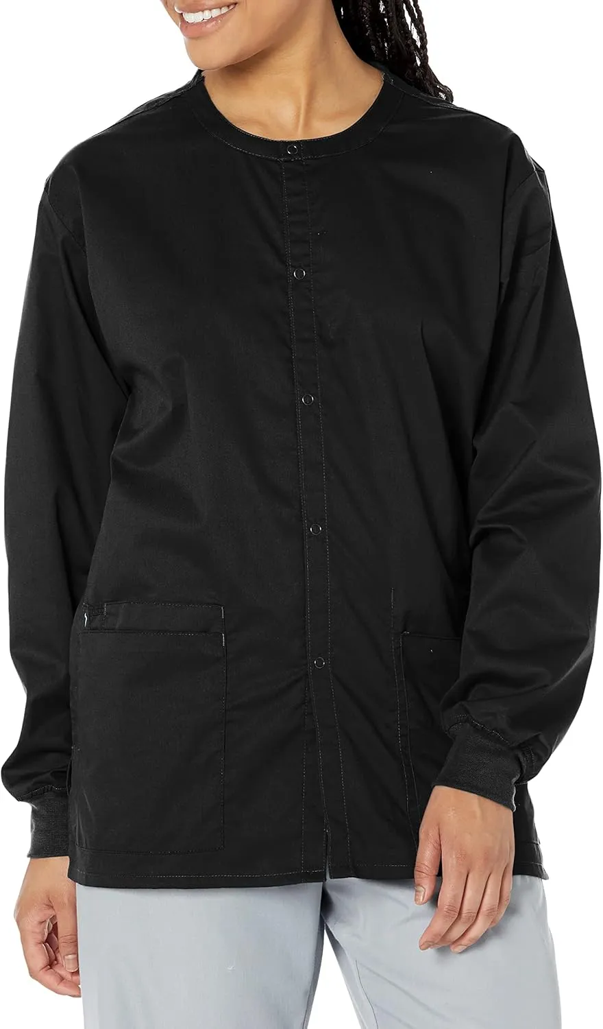 WonderWink Women's Snap Front Jacket