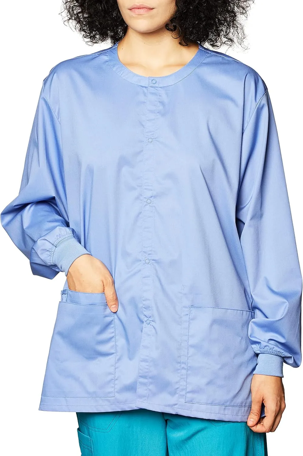 WonderWink Women's Snap Front Jacket