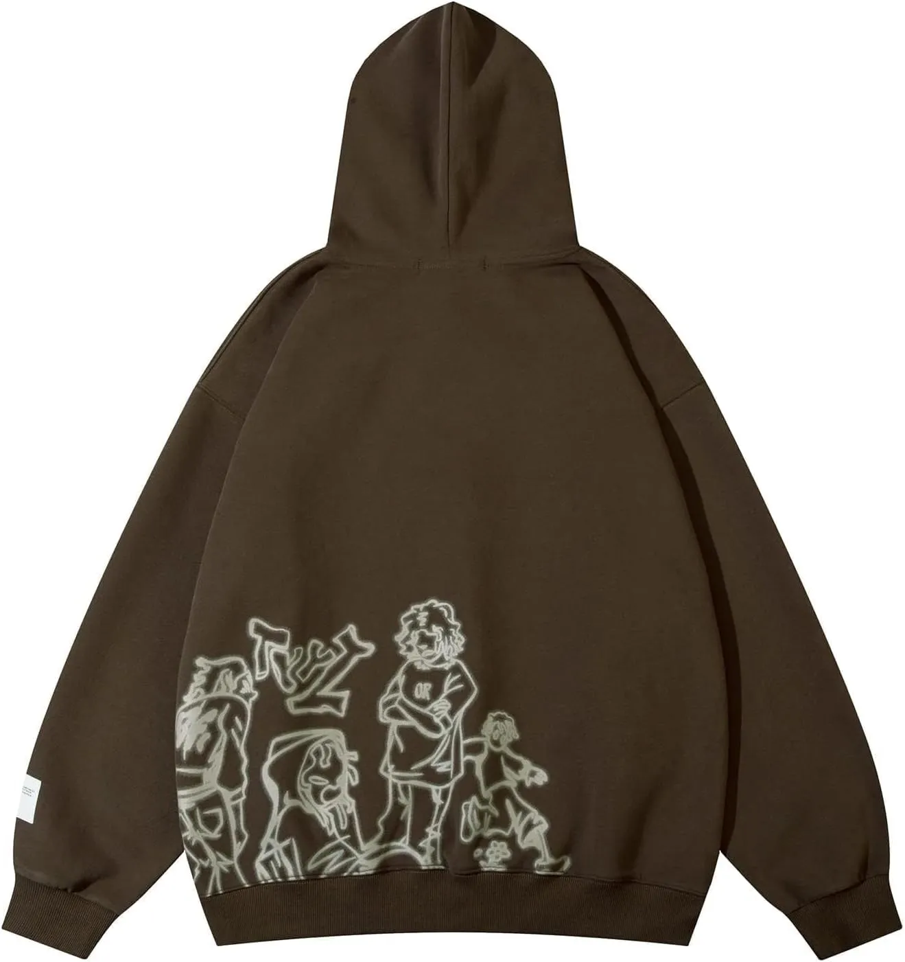 Y2k Hoodie Men Women Aesthetic Graphic Hoodies Pullover Sweatshirt Hip Hop Goth Grunge Harajuku Jacket
