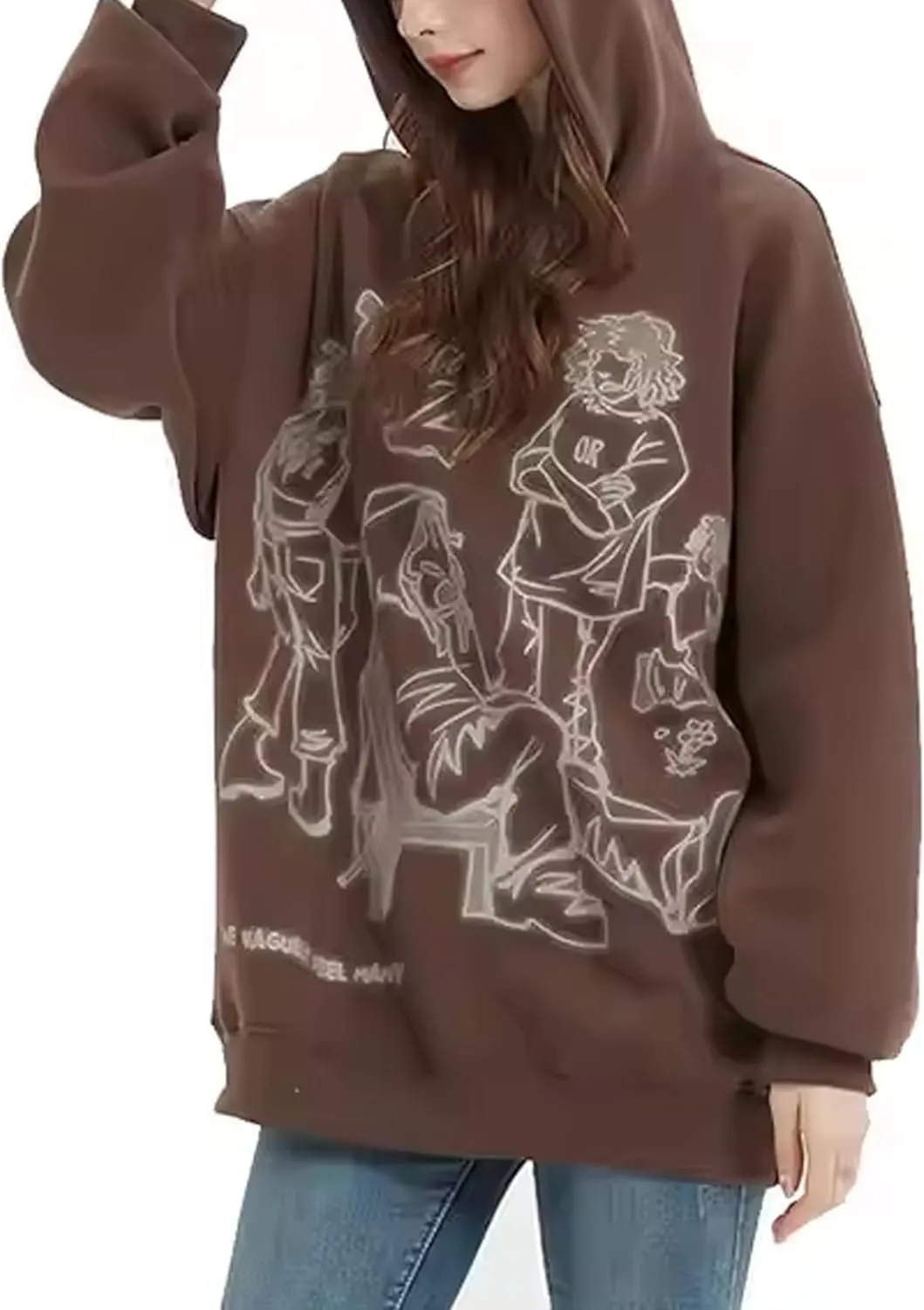 Y2k Hoodie Men Women Aesthetic Graphic Hoodies Pullover Sweatshirt Hip Hop Goth Grunge Harajuku Jacket